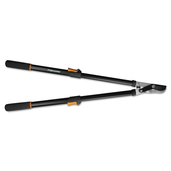 Fiskars Telescoping Power-Lever Bypass Lopper, Cushioned Grip 91686935J